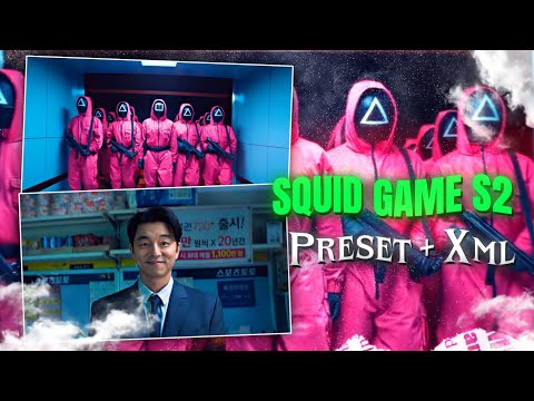 Squid Game season 2 editing tutorial🌼FREE XML+PRESET#alightmotionediting#lifeforce#alightmotiontutor