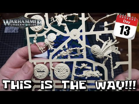 The Fastest Way to Paint Warhammer Underworlds Skeletons Guaranteed!