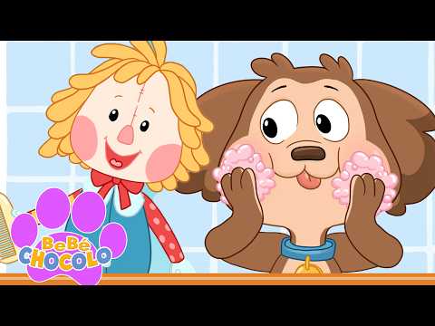 PIN PON ES UN MUÑECO | BEBÉ CHOCOLO 🐾 | MI PERRO CHOCOLO CANCIONES INFANTILES #cancionesinfantiles