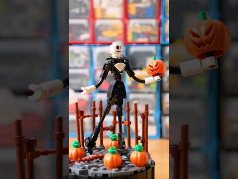 I made a Lego Jack Skellington. Happy Halloween! #lego #halloween #jackskellington #minifigures