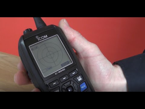 Introducing the Icom IC-M94D….the World’s First Marine VHF Handheld Radio with AIS Receiver!