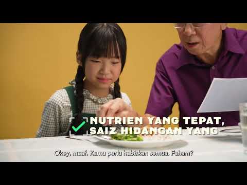 Healthy Eating for Happier Grandchildren | Episode 1 - Debunking Childhood Nutrition Myths (Malay)