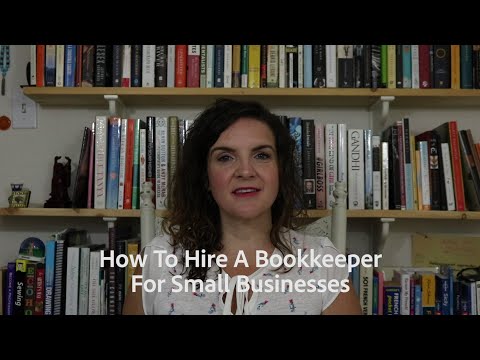 How To Hire A Bookkeeper For Small Businesses - Melina Solutions