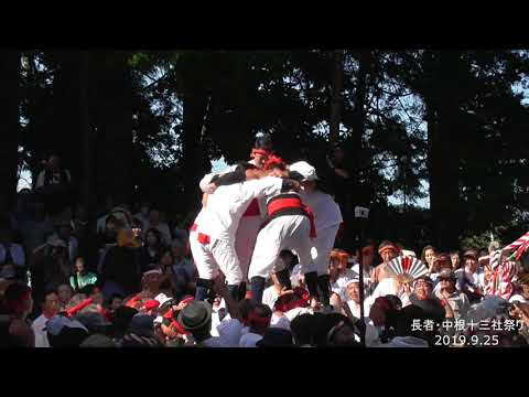 長者・中根十三社祭り　2019