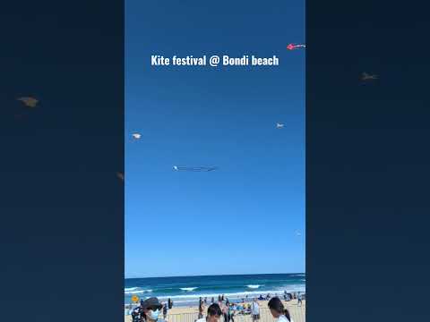 Kite Festival at Bondi beach #kite #kitefestival #kiteflying #bondibeach #bondi #sydney