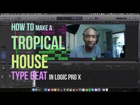 How to Make Tropical House: DJ Snake feat. Justin Bieber Style Tropical House Beat in Logic Pro X