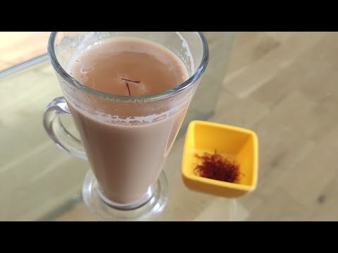 Zafrani Tea Recipe | Keshar Tea Recipe | Saffron Tea Recipe