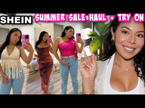 SHEIN SUMMER SALE HAUL +TRY ON  Summer Lovin', Summer Savin!