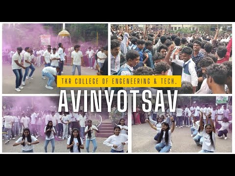 AVINYOTSAV celebrations of CSD Students 2024 | TKR COLLEGE | SOHEL DADA