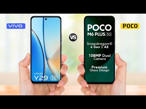 Vivo Y29 5g vs Poco M6 Plus 5g || Full Comparison