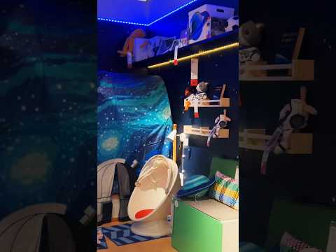 Space themed Kids bedroom | IKEA Canada #shortsfeed #shortsviral #trending #canada #shortvideo