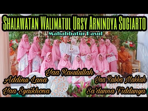 Shalawatan Walimatul Ursy Arnindya Sugiarto | Mahabbatur Rasul