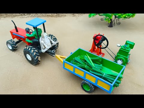 modern plough machine science project | Diy tractor making mini wood Sawt |@Acrofter1