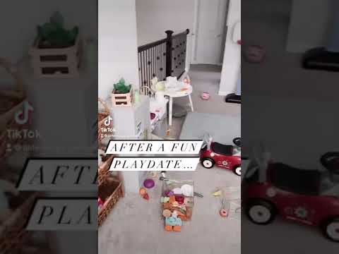 Playroom Cleanup After a Fun Playdate