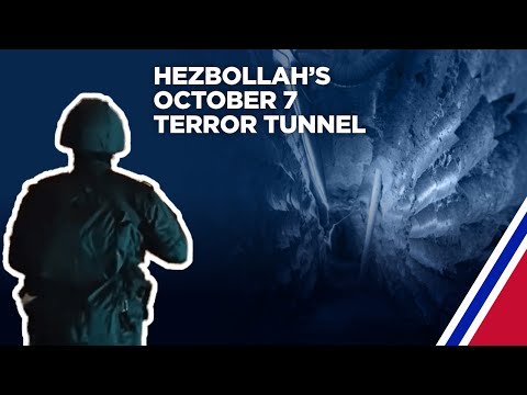 Hezbollah Terror Tunnel: 820 feet long, right next to Israel's border