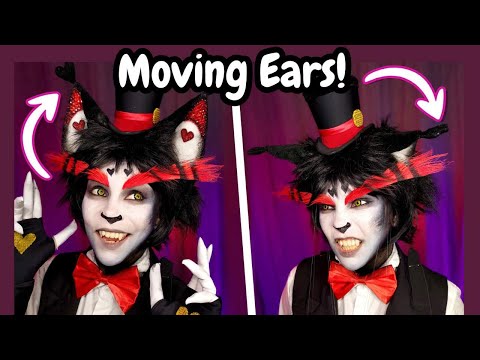 I made MOVING EARS out of WHEELS. (Husk Cosplay)