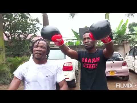 BOBI WINE IN 4 KASIM OUMA Rallies Ugandans 2 Support The Boxing Legend In Big Numbers Against OKWIRI