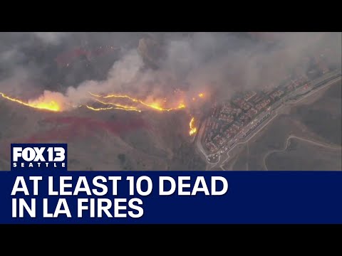 At least 10 dead in California wildfires | FOX 13 Seattle