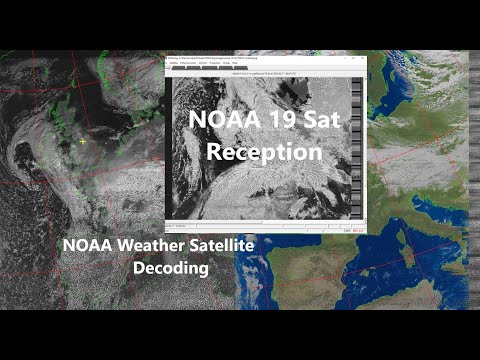 WXtoIMG NOAA 19 Weather Satellite Image Reception