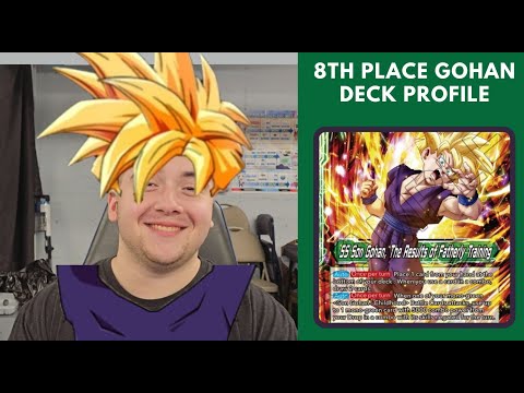 Vincenzo's 8th Place NEW Green Gohan Deck Profile: Greenville IRL Regionals 2023