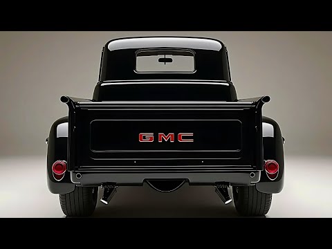 2025 GMC Vintage Pickup: Classic Beauty Modern Performance!