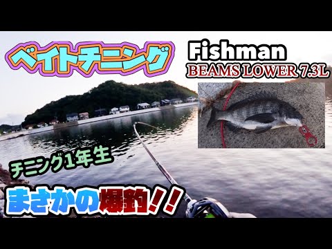 【チニング】初心者が爆釣してベイトチニングにハマる！！【sea bream fishing】