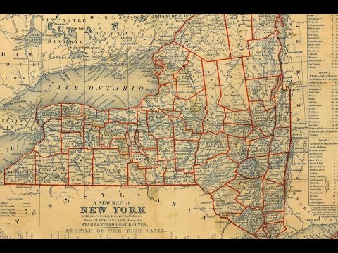 New York History and Cartography (1846)