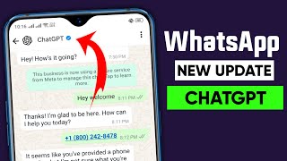 WhatsApp ChatGPT update || ChatGPT on whatsapp || Chat with WhatsApp chatgpt