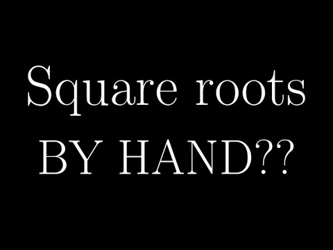 Calculating square roots easily IN 3 WAYS (BABYLONIAN and more)