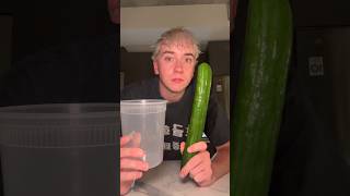 Another way to eat an entire cucumber