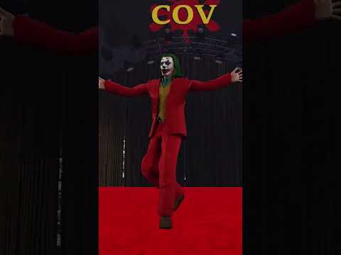 Joaquin Phoenix enters the ring in Joker attire in #WWE2K24