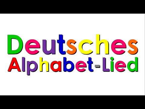 Xara's Animation: German Alphabet Song/Deutsches Alphabet-Lied