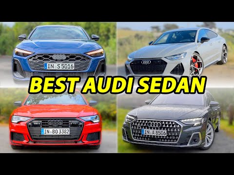 Best Audi sedan? A8 vs A7 vs A6 vs A5 vs A4 vs A3 comparison