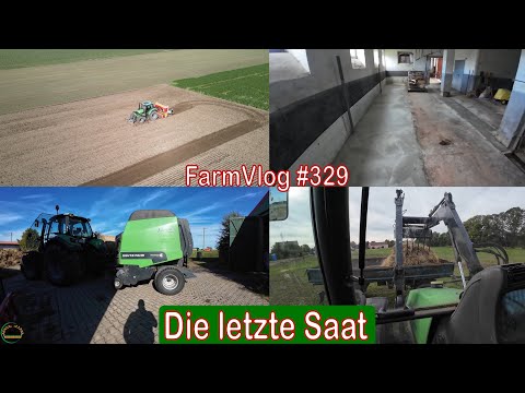 Farmvlog #329: Die neue Presse ist da | Abschluss Aussaat