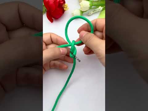 Pet leash knots Rope-tying skills sharing Practical knots Easy-to-learn knots Fancy knots Knotti