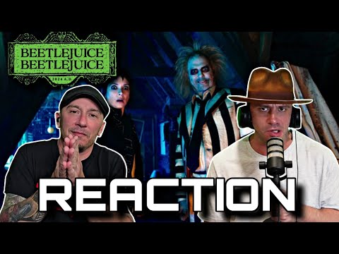 IT'S SHOWTIME!!!! Beetlejuice Beetlejuice | Official Trailer REACTION!!!