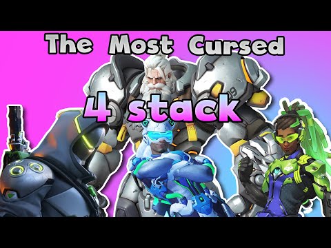 The Most Cursed 4 Stack (Overwatch)