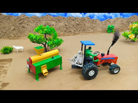 diytractor making modern farming cultivator machine creative science project @Acrofter1