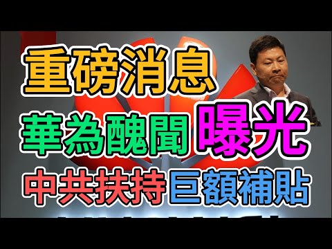 重磅消息，華為醜聞曝光還不倒閉？中國政府巨額補貼華為公司，華為三折疊手機是吹出來的！華為廣告部裁員1500人，又一批華為孝子失業！失去外資的支持，華為破產已成定局！ | 窺探家【爆料频道】