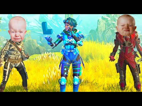 Getting REVENGE on TRASH TALKING Teammates! (Apex Legends)