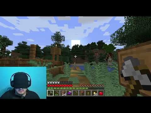 Trying to Beat Minecraft Blindfolded Part 2