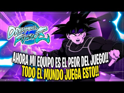 Así es la NUEVA VERSIÓN de DBFZ que TODO EL MUNDO JUEGA!! (Mi equipo es el PEOR)