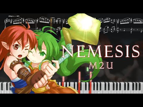 M2U - Nemesis(Pump It Up Soundtrack)[Piano Arrangement]