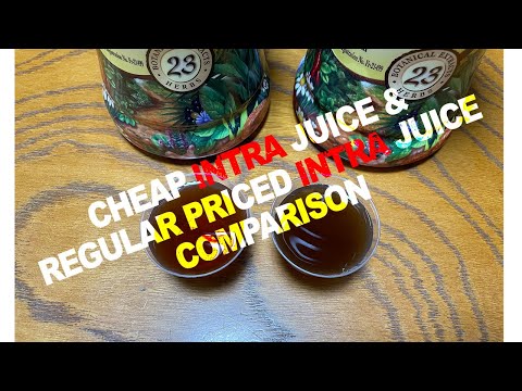 Cheap INTRA juice Vs. Regular priced INTRA juice | Watch this bago kayo bumili