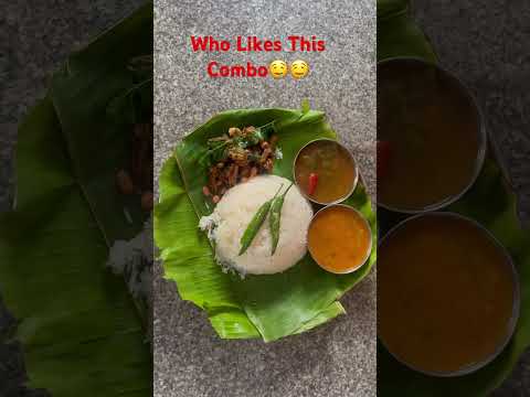 💯 Homemade Bendakaya Fry, Sambar,Rasam With Rice🤤🤤#shorts #trending#viral #food