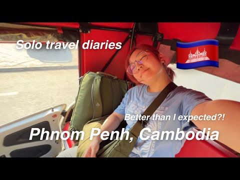 PHNOM PENH, CAMBODIA SOLO TRAVEL VLOG - Not what I was expecting!? SE Asia #2