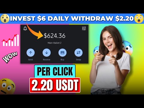 INVEST $6 DAILY WITHDRAW $2.20 (🔥PROOF) : (DO NOT MISS❌) USDT MINING WEBSITE 🚀 HIGH PROFIT WEBSITE 🎁