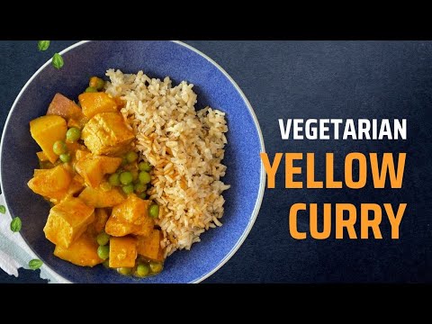 THE Best Tofu Yellow Curry - Easy ONE POT Vegetarian meal!