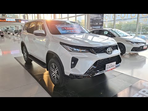 ซื้อรุ่นนี้แล้วคุ้มหลายอย่าง!! พาชม 2025 Toyota Fortuner Leader 2x4 2.4 S AT สีขาวมุก 1.251 ล.