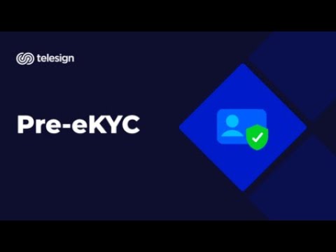 Simple pre-eKYC checks with Telesign